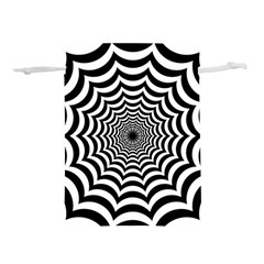 Spider Web Hypnotic Lightweight Drawstring Pouch (m) by Amaryn4rt