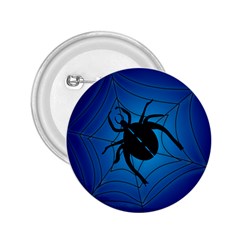 Spider On Web 2 25  Buttons by Amaryn4rt