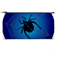 Spider On Web Pencil Case by Amaryn4rt