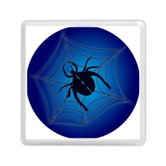 Spider On Web Memory Card Reader (square) by Amaryn4rt