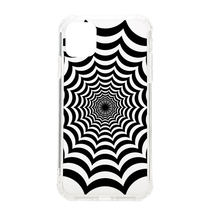 Spider Web Hypnotic iPhone 11 TPU UV Print Case