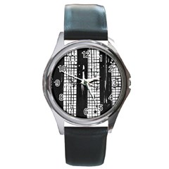 Whitney Museum Of American Art Round Metal Watch by Amaryn4rt