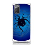 Spider On Web Samsung Galaxy Note 20 TPU UV Case Front