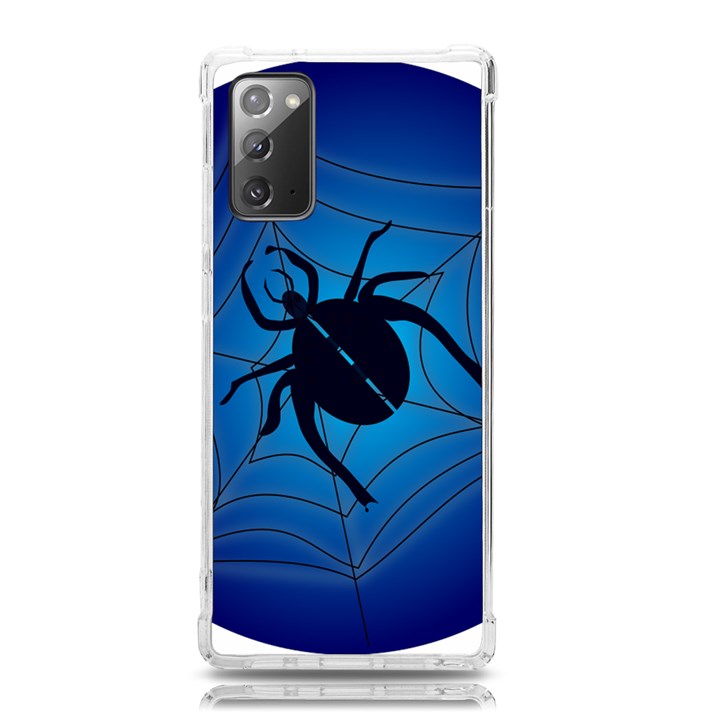 Spider On Web Samsung Galaxy Note 20 TPU UV Case