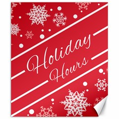 Winter Holiday Hours Canvas 20  X 24  by Amaryn4rt