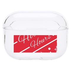 Winter Holiday Hours Hard Pc Airpods Pro Case