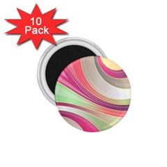 Abstract Colorful Background Wavy 1 75  Magnets (10 Pack)  by Amaryn4rt