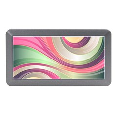 Abstract Colorful Background Wavy Memory Card Reader (mini) by Amaryn4rt