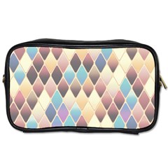 Abstract Colorful Diamond Background Tile Toiletries Bag (one Side) by Amaryn4rt