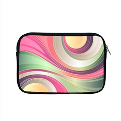 Abstract Colorful Background Wavy Apple Macbook Pro 15  Zipper Case by Amaryn4rt