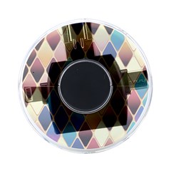 Abstract Colorful Diamond Background Tile On-the-go Memory Card Reader by Amaryn4rt