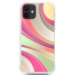 Abstract Colorful Background Wavy iPhone 12/12 Pro TPU UV Print Case Front