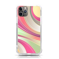 Abstract Colorful Background Wavy Iphone 11 Pro 5 8 Inch Tpu Uv Print Case by Amaryn4rt