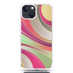 Abstract Colorful Background Wavy Iphone 13 Tpu Uv Print Case by Amaryn4rt