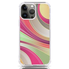 Abstract Colorful Background Wavy Iphone 13 Pro Max Tpu Uv Print Case by Amaryn4rt