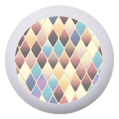 Abstract Colorful Diamond Background Tile Dento Box With Mirror by Amaryn4rt