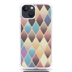 Abstract Colorful Diamond Background Tile Iphone 13 Tpu Uv Print Case by Amaryn4rt