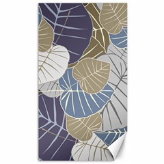 Ackground Leaves Desktop Canvas 40  X 72  by Amaryn4rt