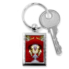 Carnival Düsseldorf Old Town Key Chain (rectangle) by Amaryn4rt