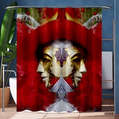 Carnival Düsseldorf Old Town Shower Curtain 60  X 72  (medium)  by Amaryn4rt