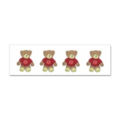 Bear Plush Toys Teddy Bear Sticker Bumper (100 Pack) by Amaryn4rt