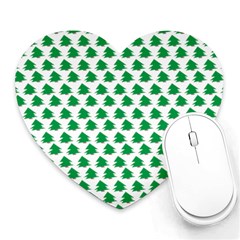 Christmas,tree,tree,holidays Heart Mousepad by Amaryn4rt