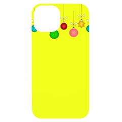 Christmas,bowls,garland,decoration Iphone 14 Black Uv Print Case by Amaryn4rt