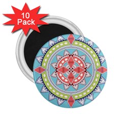 Drawing Mandala Art 2 25  Magnets (10 Pack)  by Amaryn4rt