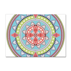 Drawing Mandala Art Sticker A4 (10 Pack) by Amaryn4rt