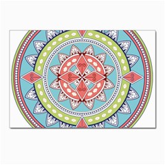 Drawing Mandala Art Postcards 5  X 7  (pkg Of 10) by Amaryn4rt