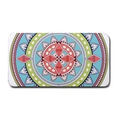 Drawing Mandala Art Medium Bar Mat by Amaryn4rt