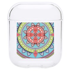 Drawing Mandala Art Hard Pc Airpods 1/2 Case