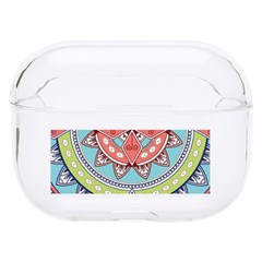 Drawing Mandala Art Hard Pc Airpods Pro Case by Amaryn4rt