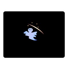 Ghost Night Night Sky Small Sweet Two Sides Fleece Blanket (small) by Amaryn4rt