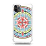 Drawing Mandala Art iPhone 11 Pro Max 6.5 Inch TPU UV Print Case Front