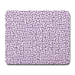 Maze Lost Confusing Puzzle Large Mousepad by Amaryn4rt