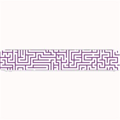 Maze Lost Confusing Puzzle Small Bar Mat by Amaryn4rt