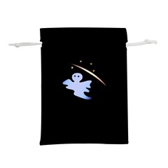 Ghost Night Night Sky Small Sweet Lightweight Drawstring Pouch (m) by Amaryn4rt