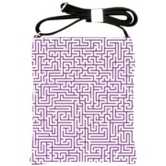 Maze Lost Confusing Puzzle Shoulder Sling Bag by Amaryn4rt