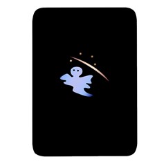 Ghost Night Night Sky Small Sweet Rectangular Glass Fridge Magnet (4 Pack) by Amaryn4rt