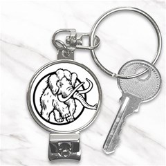 Mammoth Elephant Strong Nail Clippers Key Chain by Amaryn4rt