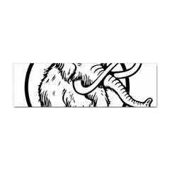 Mammoth Elephant Strong Sticker Bumper (10 Pack) by Amaryn4rt