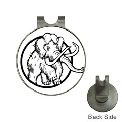 Mammoth Elephant Strong Hat Clips With Golf Markers by Amaryn4rt