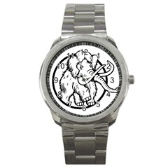 Mammoth Elephant Strong Sport Metal Watch by Amaryn4rt