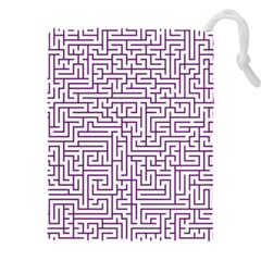 Maze Lost Confusing Puzzle Drawstring Pouch (5xl) by Amaryn4rt