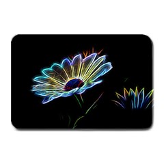 Flower Pattern Design Abstract Background Plate Mats