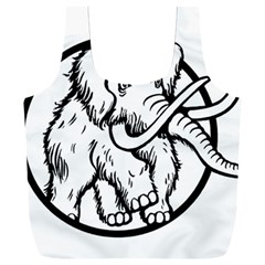 Mammoth Elephant Strong Full Print Recycle Bag (xxxl) by Amaryn4rt