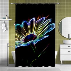 Flower Pattern Design Abstract Background Shower Curtain 48  X 72  (small)  by Amaryn4rt