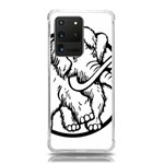 Mammoth Elephant Strong Samsung Galaxy S20 Ultra 6.9 Inch TPU UV Case Front