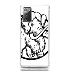 Mammoth Elephant Strong Samsung Galaxy Note 20 Tpu Uv Case by Amaryn4rt